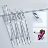 Silicone Nail Chrome Powder Applicator (4 Pcs)